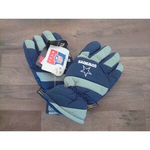DALLAS COWBOYS GLOVES WINTER THINSULATE  DEADSTOCK  VINTAGE T7